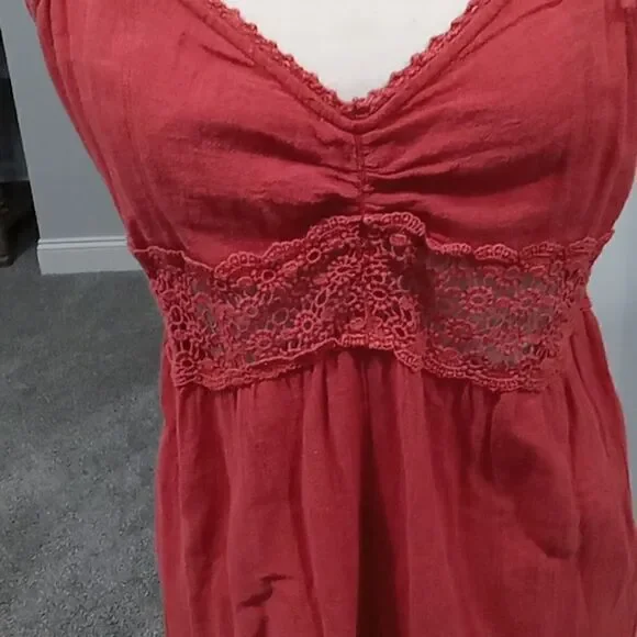 Urban Outfitters BDG Tilly lace, illusion waist wide leg jumpsuit size M… - Picture 5 of 6